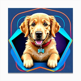 Golden Retriever Canvas Print