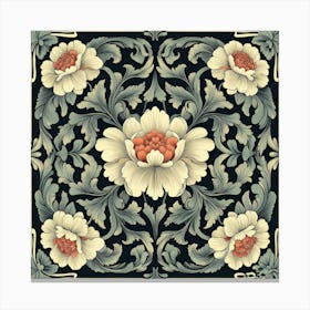 Floral Pattern Art 2 Canvas Print