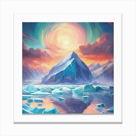 Iceberg Canvas Print