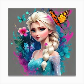 Frozen Elsa 2 Canvas Print