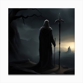 Valley of Shadows Canvas Print