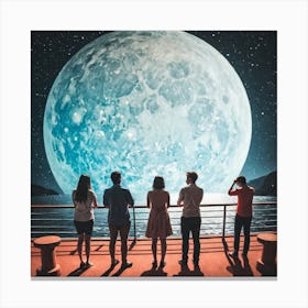 Full Moon 14 Canvas Print