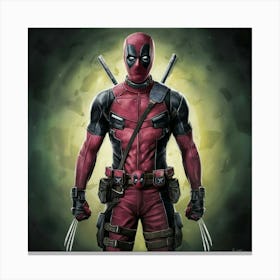 Deadpool Wolverine Illustration Painting Fashion 3n0spez7tdcq Ny8lc6bmw Yvsfhvsntb6k9dz5nm 1ng Canvas Print