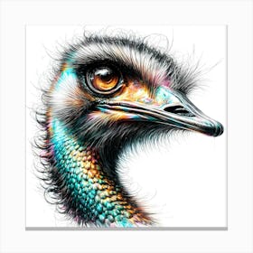 Wild Bird Artwork 51 Canvas Print