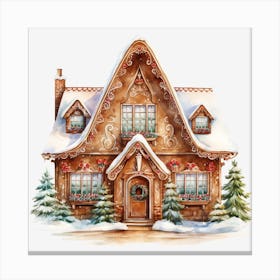 Gingerbread House 7 Canvas Print