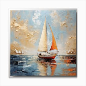 Yacht Canvas Print