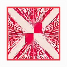 Red X Canvas Print