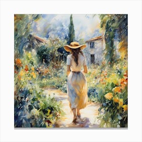 Impressionist Elegance Canvas Print