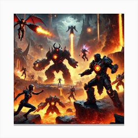 Episode 8 Battle For The Mantle Season 13 Ignis Luporum Canvas Print