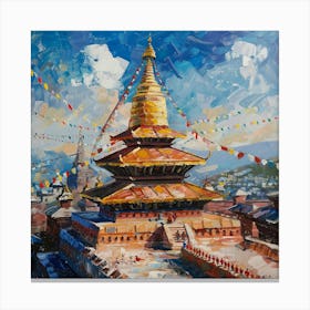 Kathmandu 6 Canvas Print