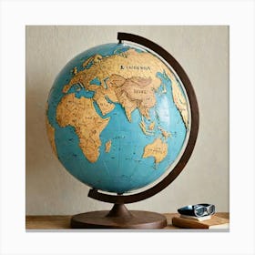 Globe Canvas Print