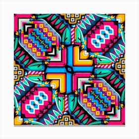 Abstract Geometric Pattern Leinwandbild