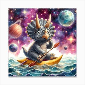 Triceratops 2 Canvas Print