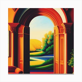 Doorway 1 Canvas Print