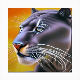 Beautiful Panther 1 Canvas Print