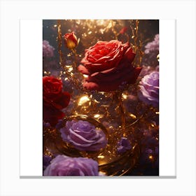 Beauty And The Beast Canvas Print