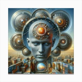 Futuristic 1 Canvas Print