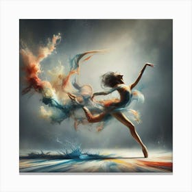 Ballet Dancer pro Canvas Print