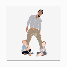 Father'S Day Father's Day Canvas Print