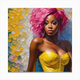 Beautiful Woman Canvas Print