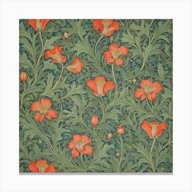 William Morris Wallpaper art print 1 Canvas Print