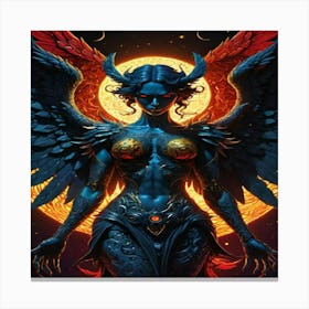 Angel Of The Sun Canvas Print