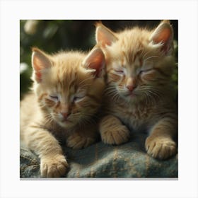 Cute Kittens Canvas Print