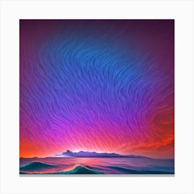 Abstract Painting Canvas Print