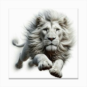 Running Lion Canvas Print