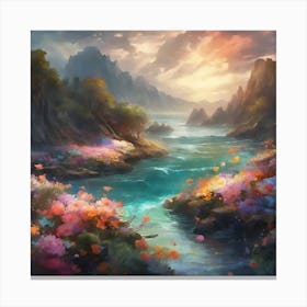 Immerse Yourself In The Beauty Of Nature Canvas Print