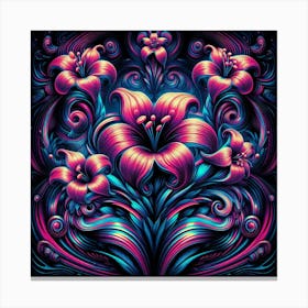 Psychedelic Art Canvas Print