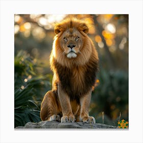 Majestic Lion Canvas Print