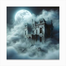 Haunted House Canvas Print