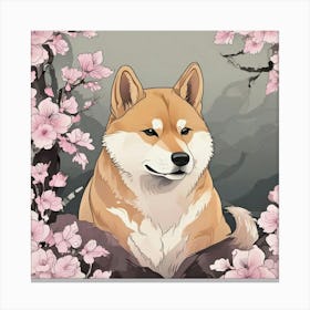 Shiba Inu 27 Canvas Print