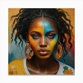 African Woman 5 Canvas Print