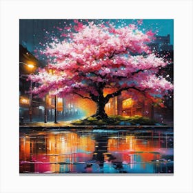 Cherry Blossom Tree 12 Canvas Print