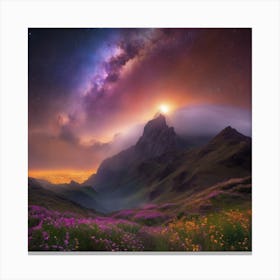 Milky Way 1 Canvas Print