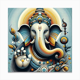 Ganesha 34 Canvas Print