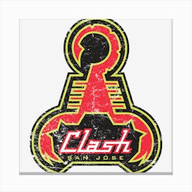 San Jose Clash Canvas Print