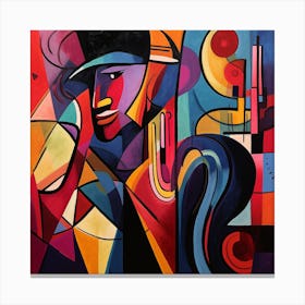 Jazz Musician 69 Canvas Print