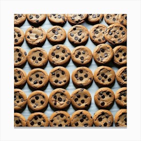 Chocolate Chip Cookies 1 Canvas Print
