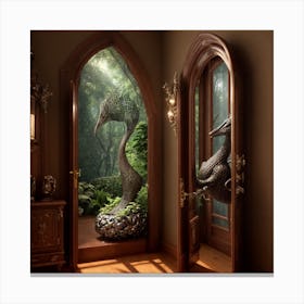 Room In The Forest Canvas Print