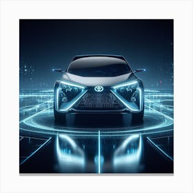 Futuristic Car 5 Canvas Print