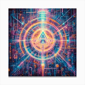 Psychedelic Art 1 Canvas Print