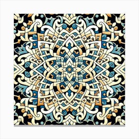 Turkish Ornamental Pattern Canvas Print