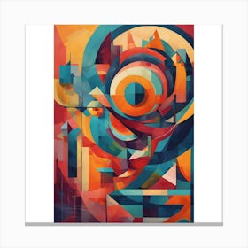 Abstract Abstract Painting Canvas Print