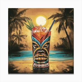 Tiki Drink Canvas Print