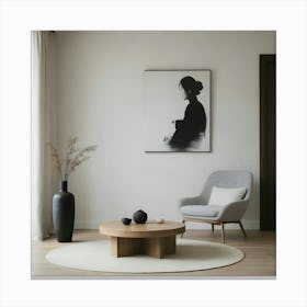 Living Room Stock Videos & Royalty-Free Footage 1 Canvas Print
