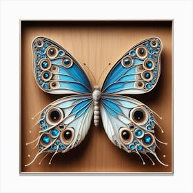 Preserved Butterfly Art 3 Canvas Print