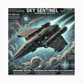 Ionosphere Sky Sentinel Key Features Converted 1 Canvas Print